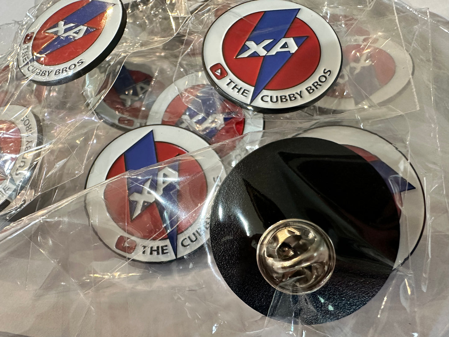 3 x Cubby Bros Enamel Pins